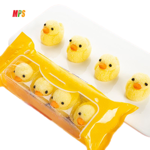 OEM Yummy Party Kids Snack per il tempo libero Little Yellow Duck Fruit Flavor 3D Marshmallow - Product Image 3