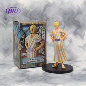 4 Styles 17CM Anime Figure 1 PIECE Luffy Sanji Zoro Usopp Wano Country Kimono Toys Cartoon <span class=keywords><strong>Manga</strong></span> Figurine Cadeau - Product Image 5
