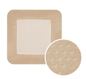 <span class=keywords><strong>Pansement</strong></span> en mousse de <span class=keywords><strong>silicone</strong></span> hautement absorbant avec bordure pour le soin des brûlures et des ulcères du pied diabétique - Product Image 3