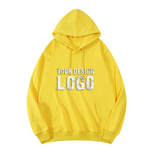 Sweat à capuche pour homme en coton 100% vierge, coupe ample, épais, à épaules tombantes, style sport et décontracté, personnalisable avec logo - Product Image 5