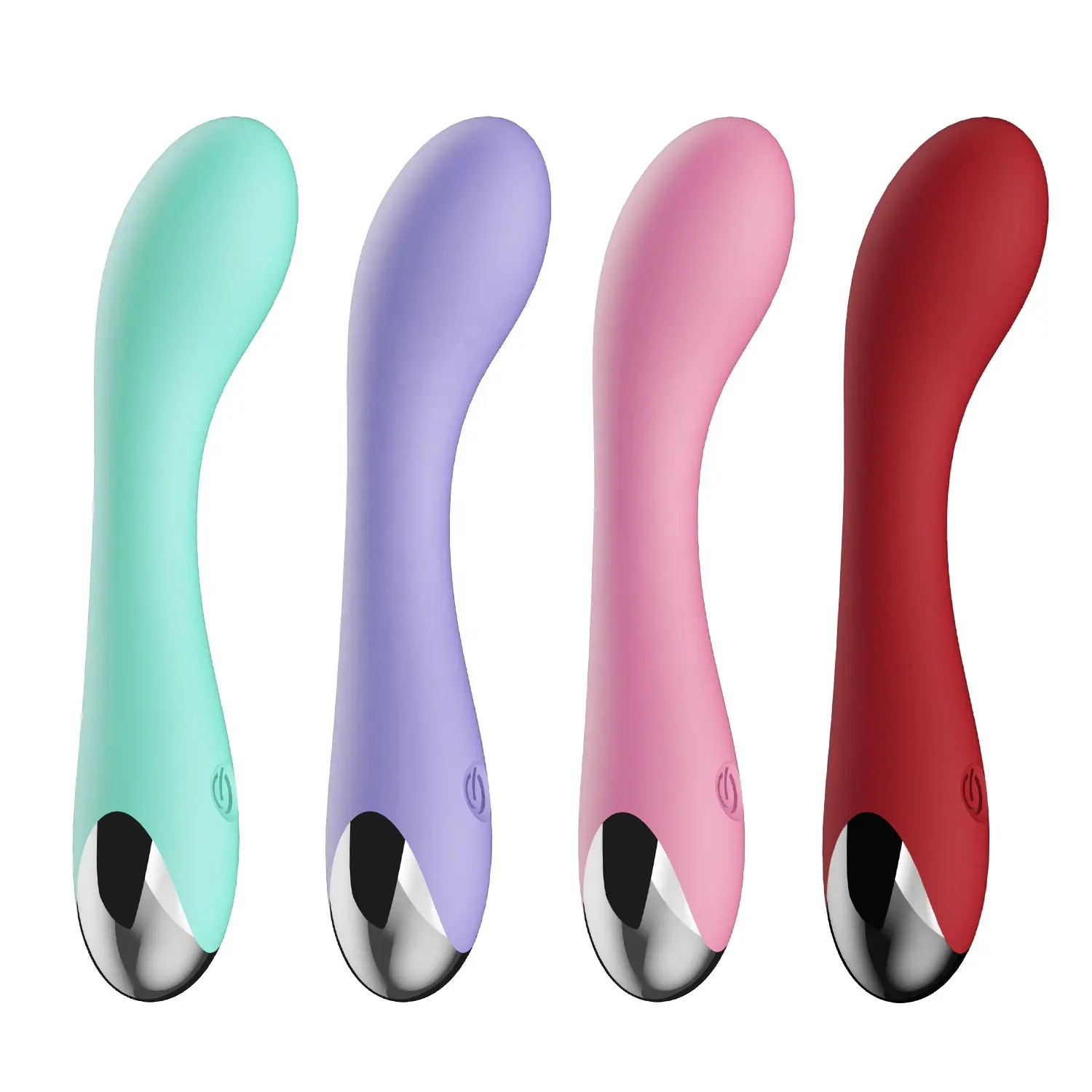 OEM ODM Female silent rechargeable silicone sex toy g spot stimulation vibrator for vagina