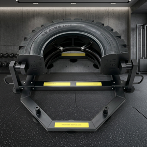 Máquina para voltear neumáticos, estructura de acero de grado industrial, capacidad de peso de 120 kg, equipo de entrenamiento funcional para gimnasios comerciales - Product Image 2