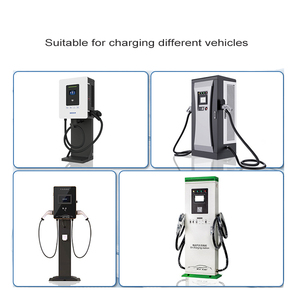 Estación de Carga Comercial para Vehículos Eléctricos, Cargador Rápido CCS2 CCS1 CHAdeMO GB/T, Unidad de Carga para Vehículos Eléctricos de 60KW/80KW - Product Image 4