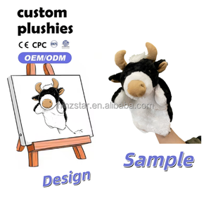 Juguetes de Marionetas de Mano, Lindos Tigres de Peluche para Niños, Juego de Roles Educativo, Juguete Interactivo Unisex, Diseño Personalizado - Product Image 3
