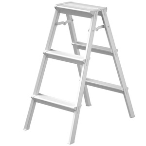 Escalera Plegable de Aluminio <span class=keywords><strong>Kentai</strong></span>, Tipo A, para Interiores, de 2 Peldaños, Capacidad de 100 kg, Ángulo de 45 Grados - Product Image 1