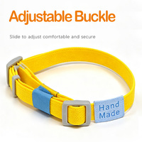 Kalung Anjing Kucing Elastis Adjustable, Berbagai Warna dan Ukuran, Dilengkapi Gesper, Promo Hot Sale