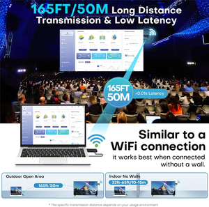 Bộ thu phát không dây <span class=keywords><strong>HDMI</strong></span> 1080P 50M 2.4G 5G Type-C, hỗ trợ chiếu màn hình không dây <span class=keywords><strong>HDMI</strong></span> - Product Image 5