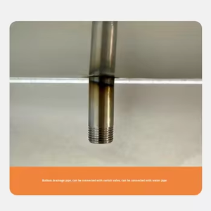 Chariot intégré de préparation et de drainage avec table de préparation en acier inoxydable 304 argenté pour les magasins de plats mijotés - Product Image 4