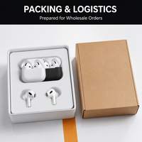 5.4 ANC TWS Earbuds AAC Low Latency Headset In-Ear Tahan Air Kontrol Suara untuk Panggilan
