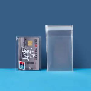 Opp Packaging Printed Adhesive Gift Header Self-Adhesive Transparent Clear Plastic Seal <b>Bag</b> for Watches & Rings - Product Image 2