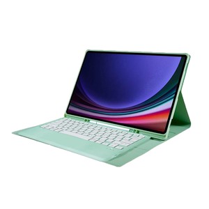 คีย์บอร์ด BT ไร้สายพร้อมระบบปฏิบัติการ <span class=keywords><strong>iOS</strong></span> Android Windows สามระบบเคสป้องกันสำหรับ Samsung Tab S9 ultra 14.6 "คอมโบ X910 - Product Image 3