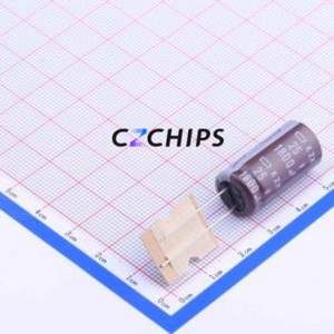 Condensador Electrolítico de Aluminio de Montaje Pasante EKZH250ETD182MK25S, D12.5xL25mm 1800uF 20% 25V 2.9A-100kHz - Product Image 1