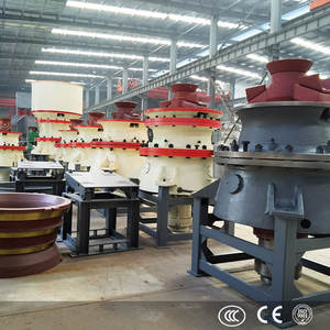 Concasseur à cône hydraulique monocylindre HPS440 pour andésite, 300 Tph, pour concassage secondaire, prix usine - Product Image 2