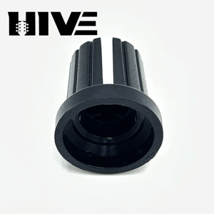 ปุ่มปรับระดับเสียงกีตาร์ไฟฟ้า HIVE Plum Blossom ลายเส้นขาวดำ แกนดอกไม้ DAxis พลาสติก ปุ่มปรับระดับเสียงกีตาร์ ปุ่มโพเทนชิโอมิเตอร์ - Product Image 6
