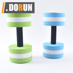 Deportes Ejercicio acuático Mancuernas Aqua Fitness Barbells Ejercicio Barras de mano-Juego de 2 EVA-Espuma Mancuerna Water Aerobics Fitness - Product Image 1