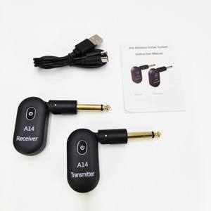 Sistema de Transmisor y Receptor de Audio Inalámbrico A8 para Guitarra Eléctrica, Bajo, Violín y Guitarra Acústica, Set de Transmisión Inalámbrica Portátil - Product Image 5