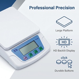<span class=keywords><strong>Balance</strong></span> numérique électronique multifonctionnelle pour la cuisine, avec écran LCD, en plastique, pour peser les aliments - Product Image 2