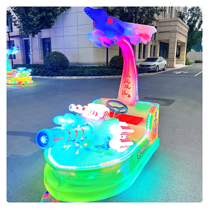 Les nouveaux adultes de voiture d'amusement électrique pour enfants carrés peuvent s'asseoir dans le <span class=keywords><strong>paradis</strong></span> parent-enfant de l'endroit pittoresque de la voiture légère chronométrée - Product Image 1