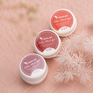 เวนาลิซ่า เจลทาเล็บแบบกึ่งโปร่งแสง สีเจลลี่ซัมเมอร์ แคนดี้ครีม วันสโตรค มัดเจล แลคเกอร์ วานิช เพ้นท์ติ้ง พุดดิ้งเจล - Product Image 3