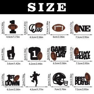 Decoración de Fiesta de Cumpleaños con Temática de Aviación Moderna Personalizada, Pequeño Adorno para Pastel de Cartón - Product Image 3