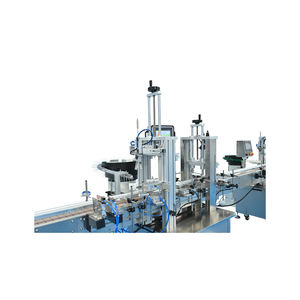 Ligne de production complète 4 têtes à ions négatifs pour le lavage, le remplissage par aspiration, le capsulage automatique et le capsulage de manchons intérieurs pour produits parfumés - Product Image 5