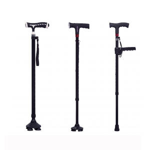 Bâtons <span class=keywords><strong>de</strong></span> <span class=keywords><strong>marche</strong></span> télescopiques flexibles Gehstock <span class=keywords><strong>de</strong></span> haute qualité pliables pour la randonnée <span class=keywords><strong>Bâton</strong></span> <span class=keywords><strong>de</strong></span> <span class=keywords><strong>marche</strong></span> antidérapant - Product Image 1