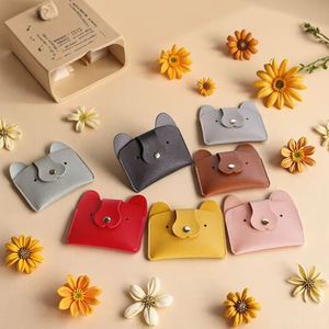 Cute Leather <b>Pouch</b> Animal Shaped Card Wallet <b>Mini</b> Coin Purse for Women Girls - Product Image 3