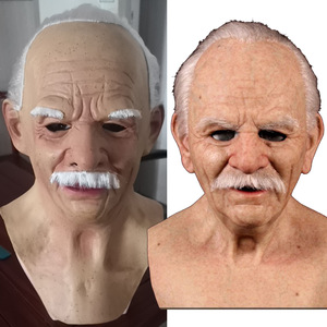 Máscara Realista de Hombre Calvo, Máscara de <span class=keywords><strong>Walter</strong></span> White de <span class=keywords><strong>Breaking</strong></span> <span class=keywords><strong>Bad</strong></span>, Máscara de Látex de Heisenberg, Accesorios de Disfraces para Adultos, Halloween, Cosplay, Fiestas de Disfraces - Product Image 1