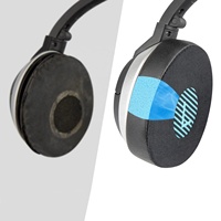 Coussinets d'oreille en gel rafraîchissant de remplacement pour écouteurs Bose OE2 OE2i SoundTrue avec mousse à isolation phonique haute densité
