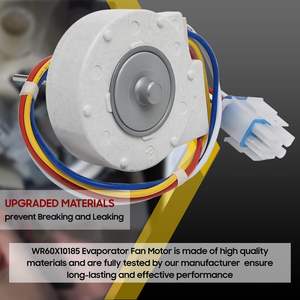 WR60X10185 Moteur de ventilateur d'évaporateur pour réfrigérateurs <span class=keywords><strong>Hotpoint</strong></span> Remplace les numéros de pièce WR60X10043 DC FAN DC MOTOR - Product Image 5