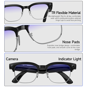 Gafas Inteligentes de Moda 2026 con Pantalla Táctil de un Solo Punto, Gafas Inteligentes con Cámara y Asistente de IA W630 para Hombre y Mujer - Product Image 5