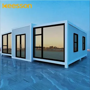 Keesson Expandable Container timber house 2 storey prefab housing and the future of building prefabricated homes near me