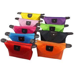 Women's Custom Logo Nylon <b>Makeup</b> for Mini Travel Cosmetic Bags with Printing for Toiletry Portable Storage <b>Case</b> - Product Image 2