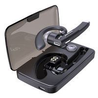 Tren Elektronik Konsumen Stereo Mini Earbuds Olahraga Waktu Putar Musik Super Lama Ear-hook Bisnis Nirkabel Sejati Tipe-C Bahan ABS
