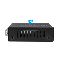 Mini OLT GPON Stick 32 ONU Mini OLT 1 PON Peralatan Serat Optik 2GE Micro GPON OLT Single Port Mini Micro GPON OLT