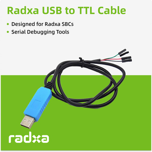 USB To TTL Debug Console Cable Fit All Radxa SBC Single Board <b>Computer</b> Debugging <b>Accessory</b> Radxa - Product Image 3