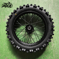 Kit de roues tout-terrain 16-19 pouces pour Surron Light Bee 2ème génération 2026 – Moyeux CNC en aluminium noir, pneus tout-terrain, kit de performance Enduro Racing
