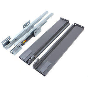 Rieles Modernos Ocultos para Cajones de Montaje Inferior, 2 Secciones, Cierre Suave, 10-22 Pulgadas, para Muebles de Sala y Cajas de Herramientas - Product Image 2