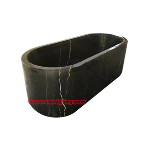 <span class=keywords><strong>Baignoire</strong></span> de salle de bain en marbre noir de <span class=keywords><strong>grande</strong></span> <span class=keywords><strong>taille</strong></span> <span class=keywords><strong>Baignoire</strong></span> autoportante en pierre à surface solide - Product Image 4