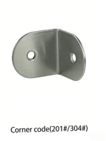 Accesorios Modernos para Cubículos de Baño de Acero Inoxidable 304 con Protección Anticorrosión para Hoteles y Spas