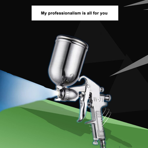 Suction Feed Spray Gun Pneumatic <b>Paint</b> Spray Gun 1000cc Aluminum Alloy Cup for Furniture Woodwork - Product Image 5