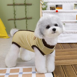 Pet chien vêtements automne hiver Spay ventre Wrap femelle chien estomac protecteur pyjamas Anti-froid confortable ventre garde - Product Image 3