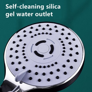 Pommeau de douche à main haute pression en plastique ABS, grand bain bon marché avec tuyau et <span class=keywords><strong>support</strong></span> - Product Image 2