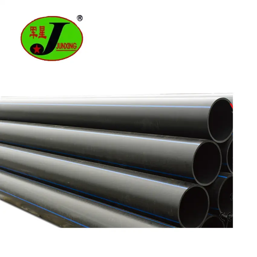 Malaysia market DN450 1.6Mpa black HDPE floating pipe for fishing industry