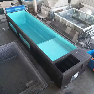 Piscine hors sol avec décoration de pont en bois et système de filtration à sable professionnel pour une entretien simple de la piscine - Product Image 3