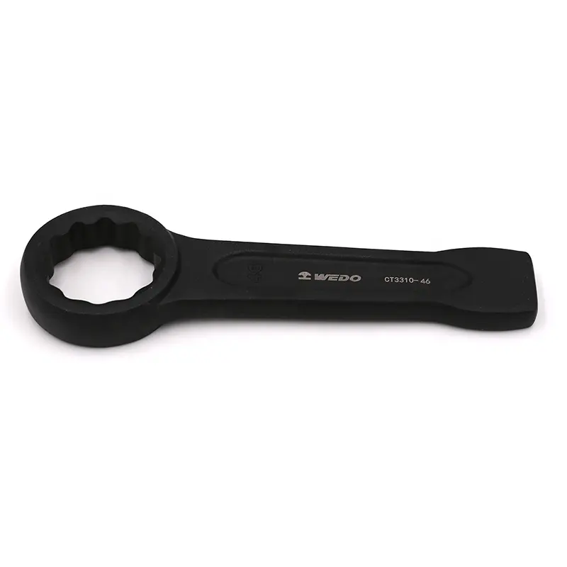 40 Cr steel 12 point striking box wrench striking tools types impact hammer ring spanner DIN 7444 wrench