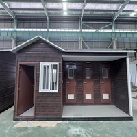 Inodoro Portátil Modular Prefabricado Pequeño para Eventos y Resorts, Panel Sándwich, Baño Móvil, Latrina Portátil