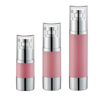 Pabrik Langsung Hitam Profesional Kosmetik Airless Pump Botol