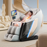 Fauteuil de massage intelligent multifonctionnel à gravité zéro, double moteur, capsule spatiale pour le corps entier
