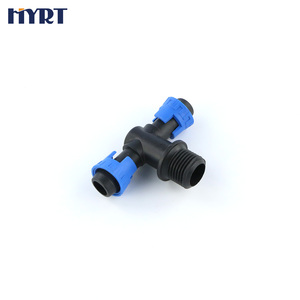 Anillo de bloqueo de plástico, rosca macho en T, <span class=keywords><strong>precio</strong></span> de fábrica para conector de conexión de manguera Layflat - Product Image 4